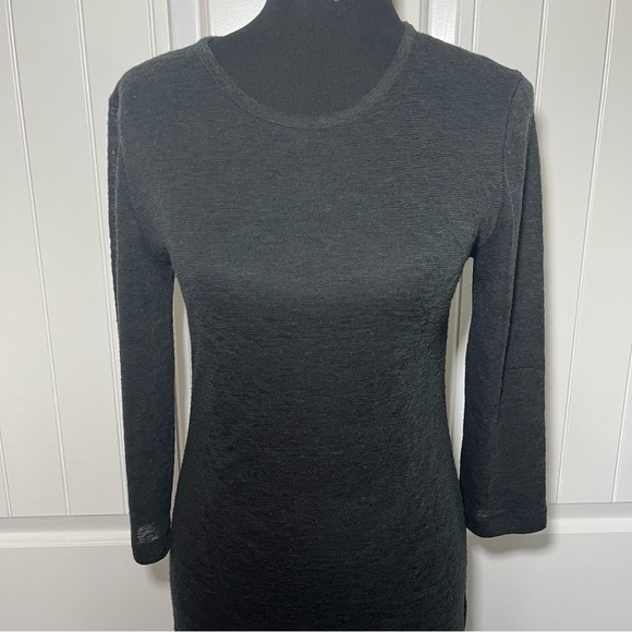 Rag & Bone 3/4 sleeve dress 
Dark charcoal gray colored. - Picture 2 of 10